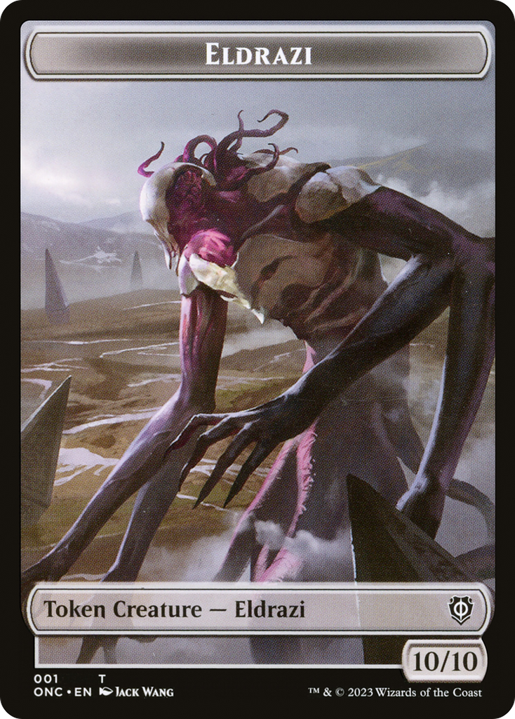 Magic: The Gathering - Eldrazi Token - Phyrexia: All Will Be One Commander Tokens