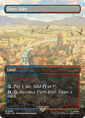 Magic: The Gathering - Fiery Islet - Assassin's Creed