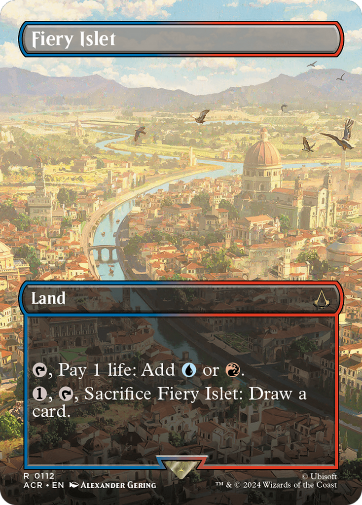 Magic: The Gathering - Fiery Islet - Assassin's Creed