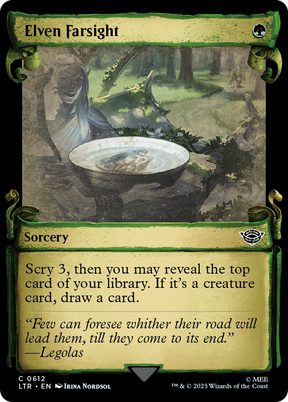 Magic: The Gathering - Elven Farsight - The Lord of the Rings: Tales of Middle-earth