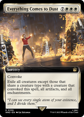 Magic: The Gathering - Everything Comes to Dust - Doctor Who