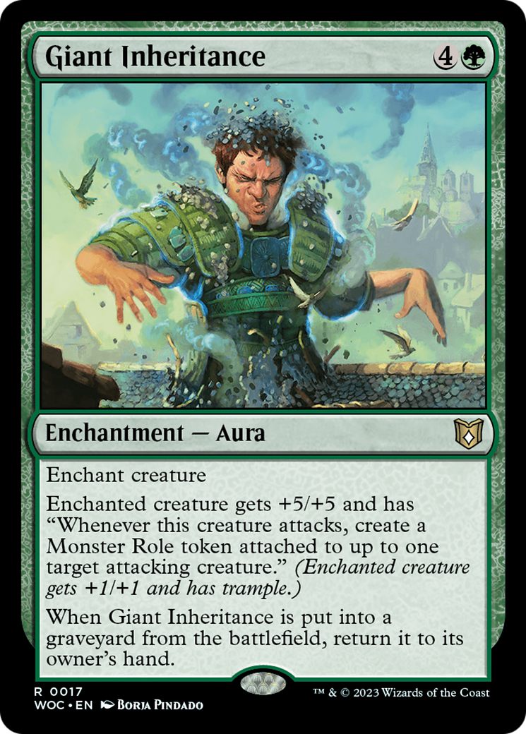 Magic: The Gathering - Giant Inheritance - Wilds of Eldraine Commander