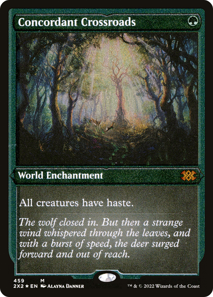 Magic: The Gathering - Concordant Crossroads Foil - Double Masters 2022