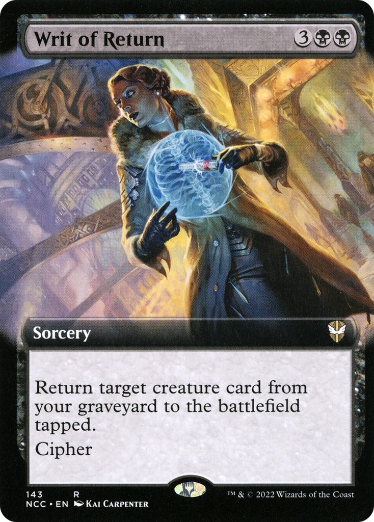 Magic: The Gathering - Writ of Return - New Capenna Commander