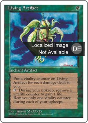 Magic: The Gathering - Lebendes Artefakt - Fourth Edition