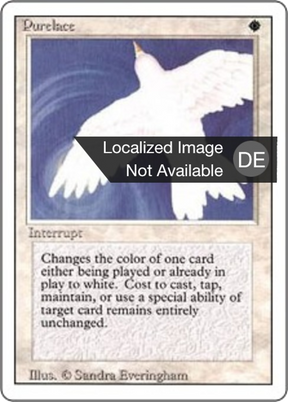 Magic: The Gathering - Reinheitsgewebe - Revised Edition