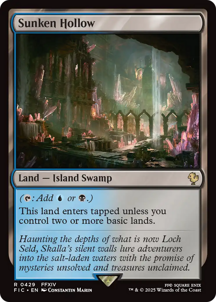 Magic: The Gathering - Sunken Hollow - Final Fantasy Commander