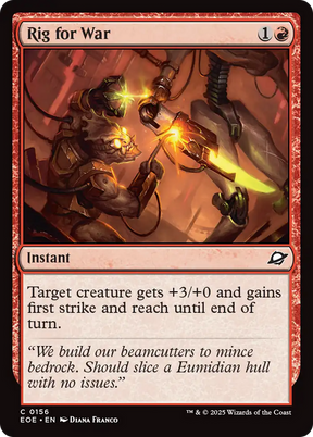 Magic: The Gathering - Rig for War - Edge of Eternities