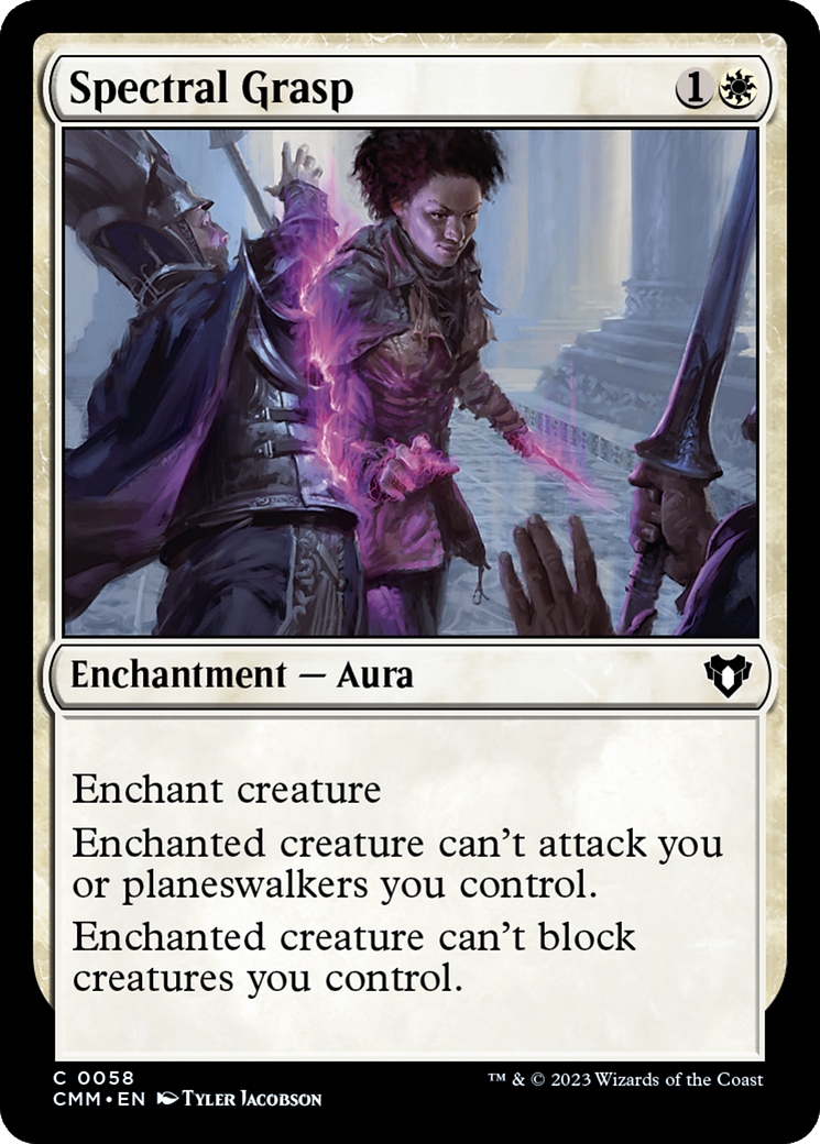 Magic: The Gathering - Spectral Grasp Foil - Commander Masters