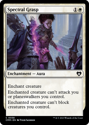 Magic: The Gathering - Spectral Grasp Foil - Commander Masters