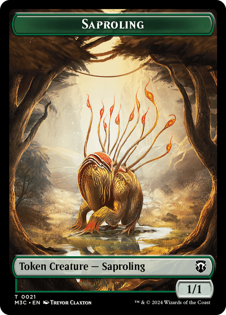 Magic: The Gathering - Saproling Token - Modern Horizons 3 Commander Tokens