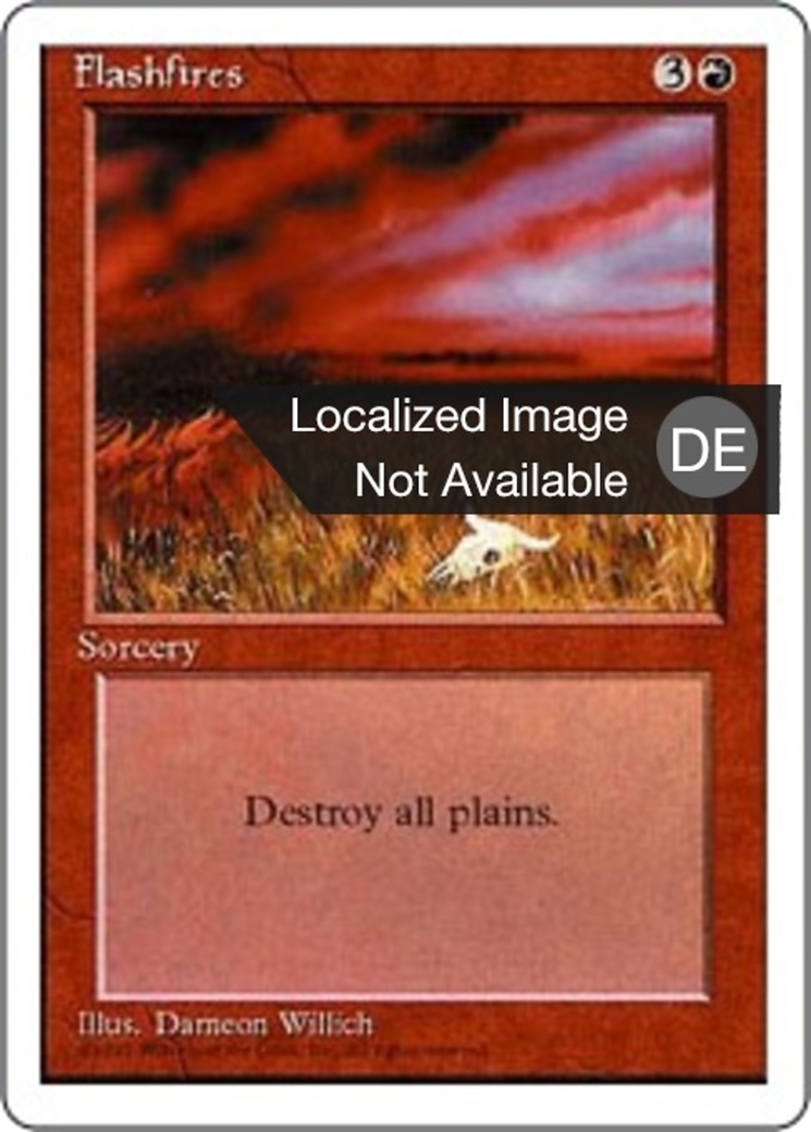 Magic: The Gathering - Steppenbrand - Fourth Edition