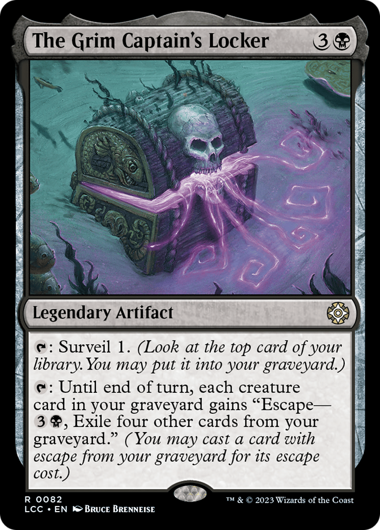 Magic: The Gathering - The Grim Captain's Locker - The Lost Caverns of Ixalan Commander