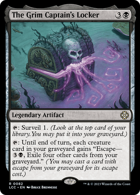 Magic: The Gathering - The Grim Captain's Locker - The Lost Caverns of Ixalan Commander