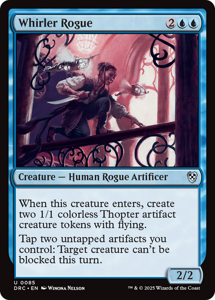 Magic: The Gathering - Whirler Rogue - Aetherdrift Commander