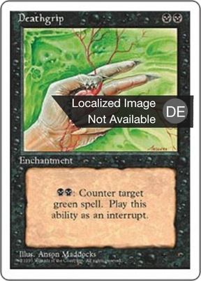 Magic: The Gathering - Todesgriff - Fourth Edition