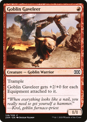 Magic: The Gathering - Goblin Gaveleer Foil - Double Masters