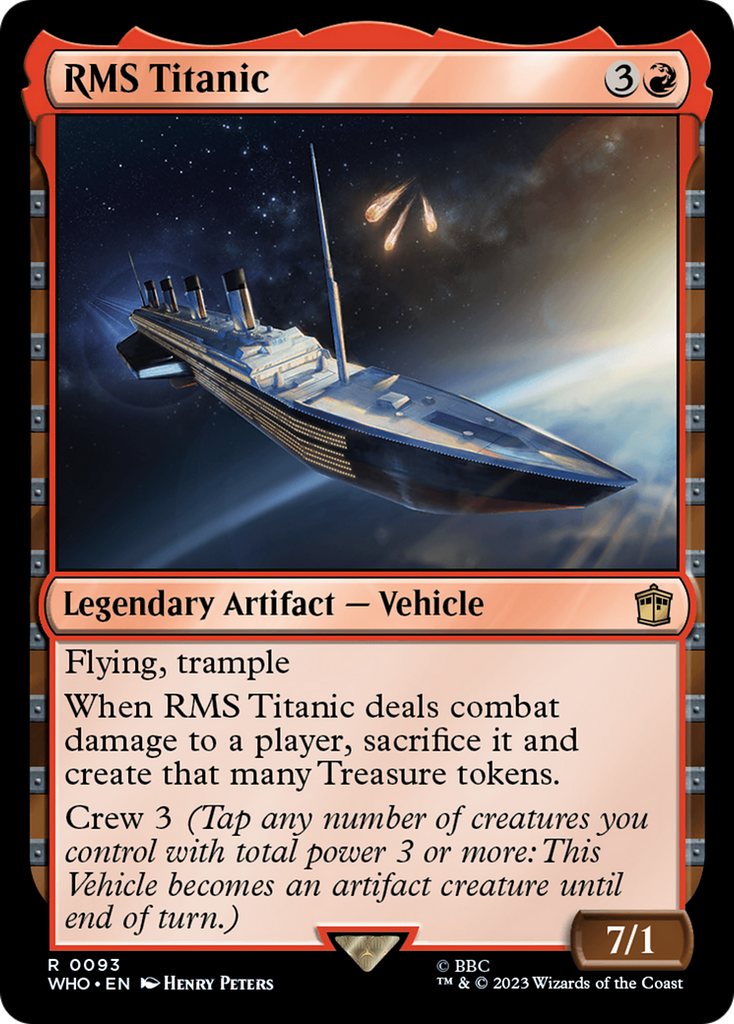 Magic: The Gathering - RMS Titanic - Doctor Who