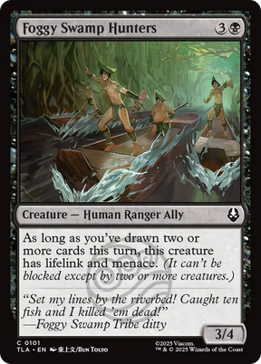 Magic: The Gathering - Foggy Swamp Hunters - Avatar: The Last Airbender