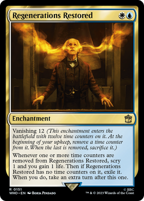 Magic: The Gathering - Regenerations Restored - Doctor Who