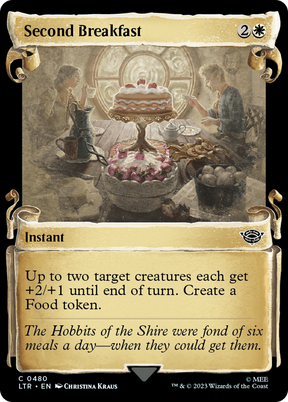 Magic: The Gathering - Second Breakfast Foil - The Lord of the Rings: Tales of Middle-earth