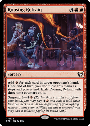 Magic: The Gathering - Rousing Refrain - Outlaws of Thunder Junction Commander
