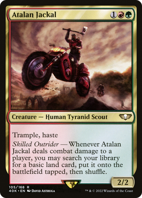 Magic: The Gathering - Atalan Jackal - Warhammer 40000 Commander