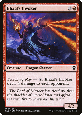 Magic: The Gathering - Bhaal's Invoker - Commander Legends: Battle for Baldur's Gate