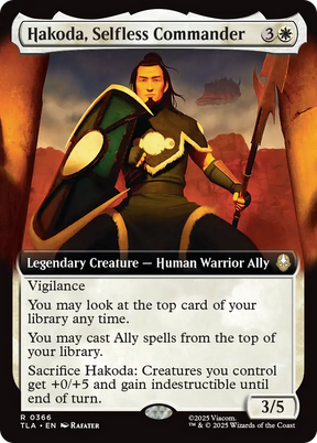 Magic: The Gathering - Hakoda, Selfless Commander - Avatar: The Last Airbender