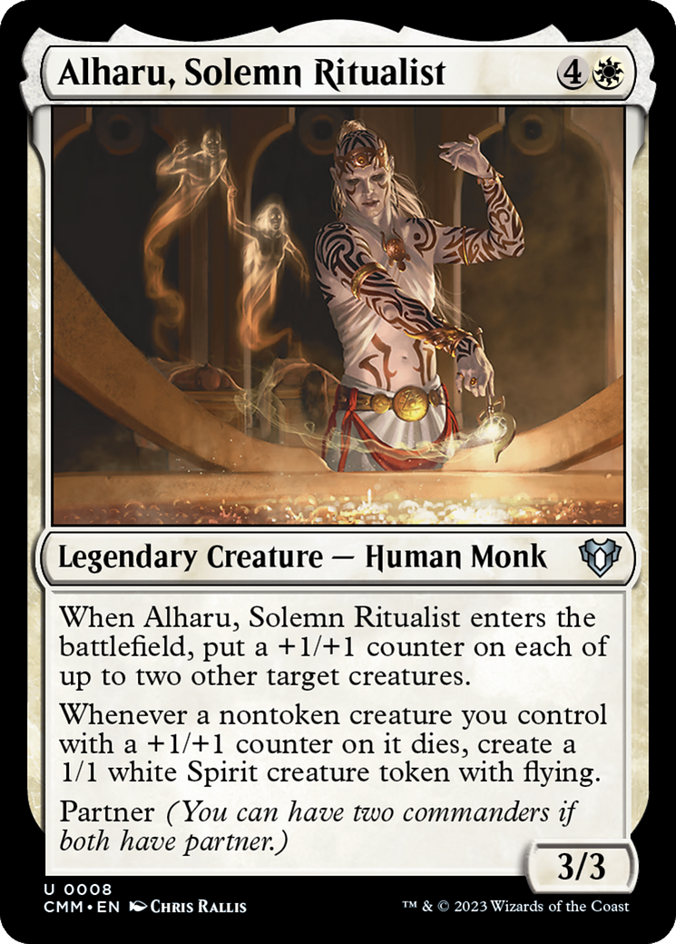 Magic: The Gathering - Alharu, Solemn Ritualist - Commander Masters