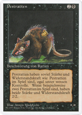 Magic: The Gathering - Pestratten - Revised Edition