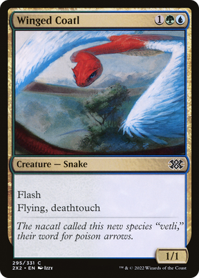 Magic: The Gathering - Winged Coatl - Double Masters 2022