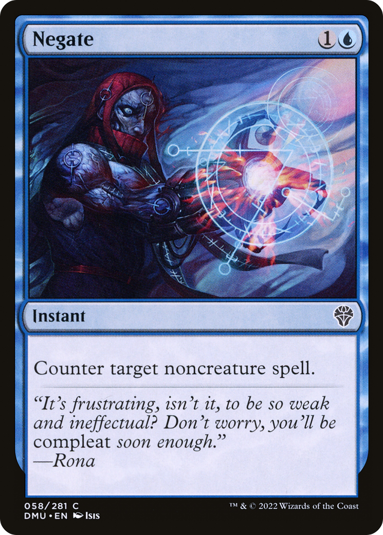 Magic: The Gathering - Negate Foil - Dominaria United