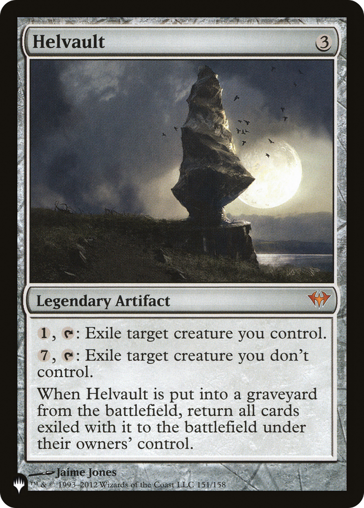 Magic: The Gathering - Helvault - The List