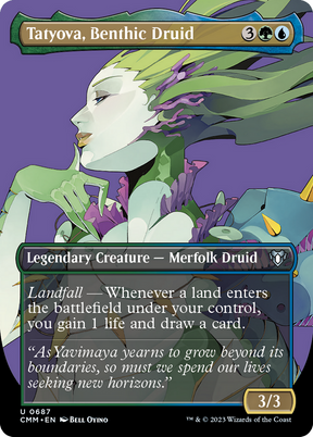 Magic: The Gathering - Tatyova, Benthic Druid - Commander Masters
