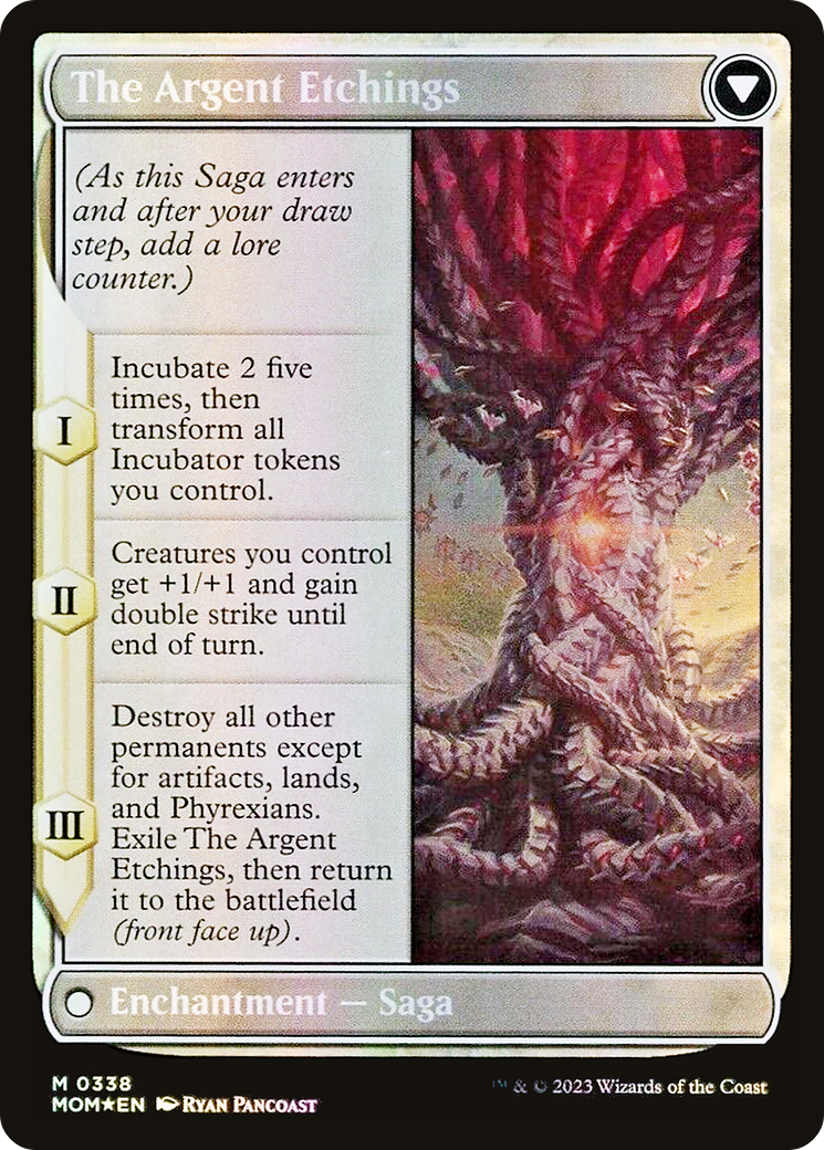 Magic: The Gathering - Elesh Norn // The Argent Etchings Foil - March of the Machine