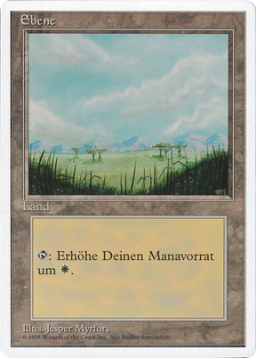 Magic: The Gathering - Ebene - Fourth Edition