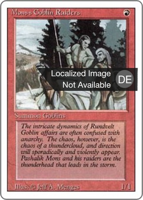 Magic: The Gathering - Mons' plündernde Goblins - Revised Edition