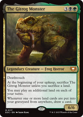 Magic: The Gathering - The Gitrog Monster - Edge of Eternities Commander