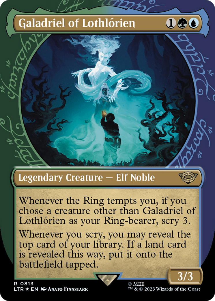 Magic: The Gathering - Galadriel of Lothlórien Foil - The Lord of the Rings: Tales of Middle-earth