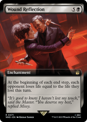Magic: The Gathering - Wound Reflection Foil - Doctor Who