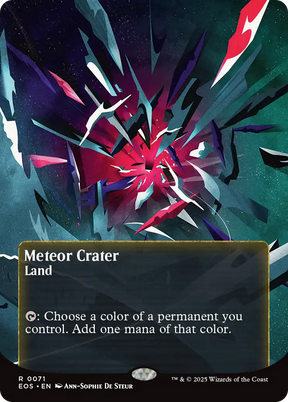 Magic: The Gathering - Meteor Crater - Edge of Eternities: Stellar Sights