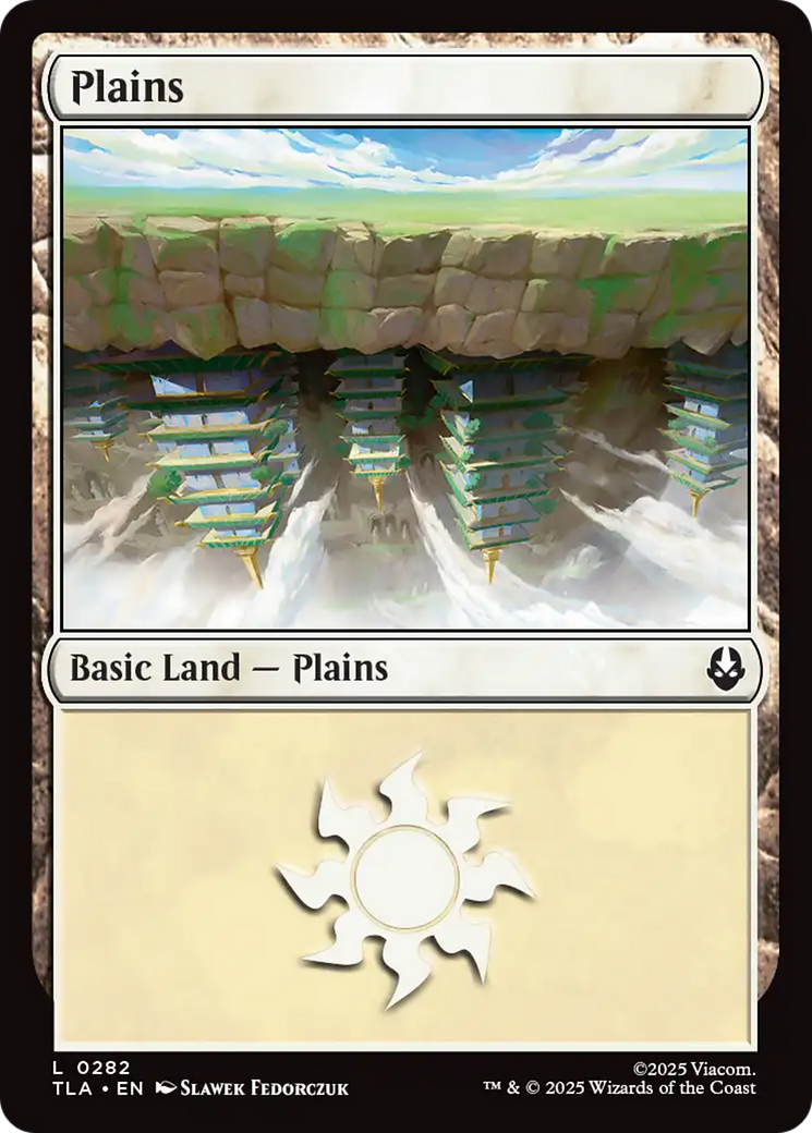 Magic: The Gathering - Plains #282 Foil - Avatar: The Last Airbender