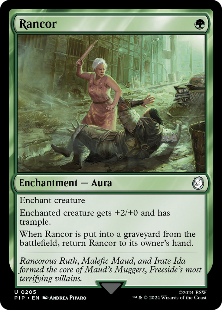 Magic: The Gathering - Rancor - Fallout