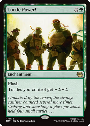 Magic: The Gathering - Turtle Power! Foil - Teenage Mutant Ninja Turtles