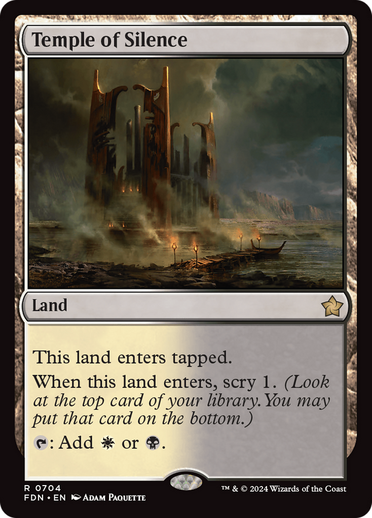 Magic: The Gathering - Temple of Silence - Foundations