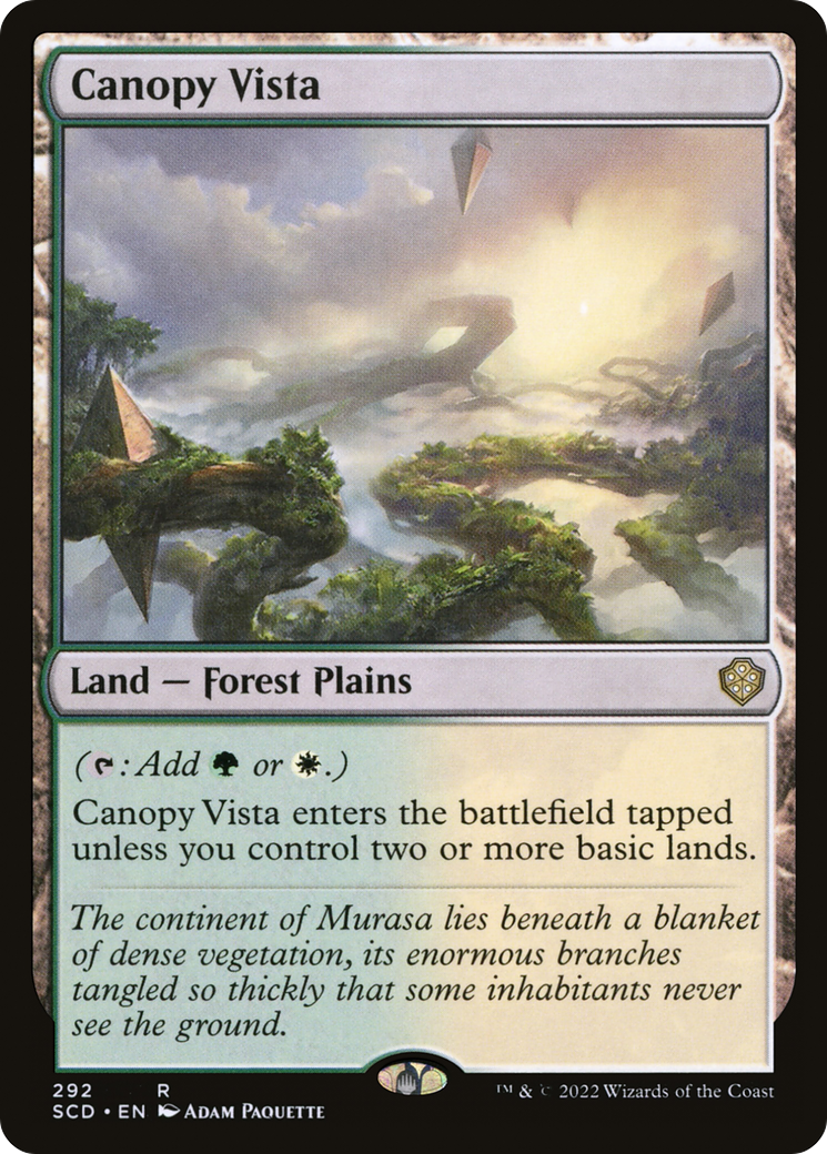 Magic: The Gathering - Canopy Vista - Starter Commander Decks