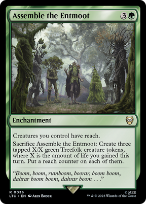 Magic: The Gathering - Assemble the Entmoot - Tales of Middle-earth Commander