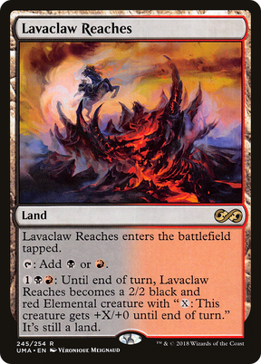 Magic: The Gathering - Lavaclaw Reaches Foil - Ultimate Masters