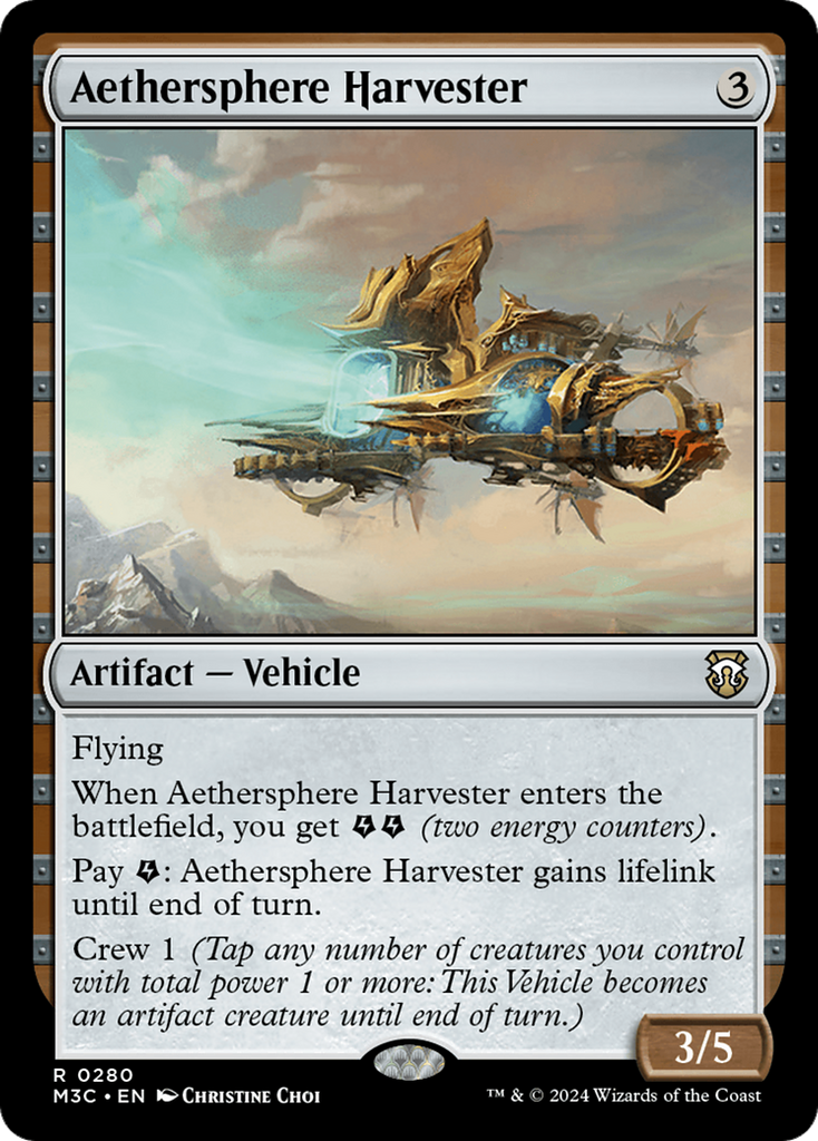 Magic: The Gathering - Aethersphere Harvester - Modern Horizons 3 Commander